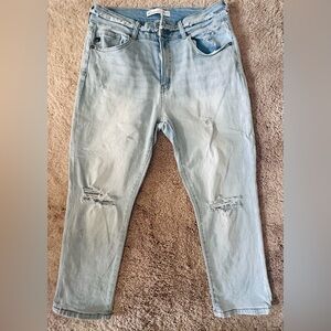 KanCan Sky Blue Relaxed Fit Jeans